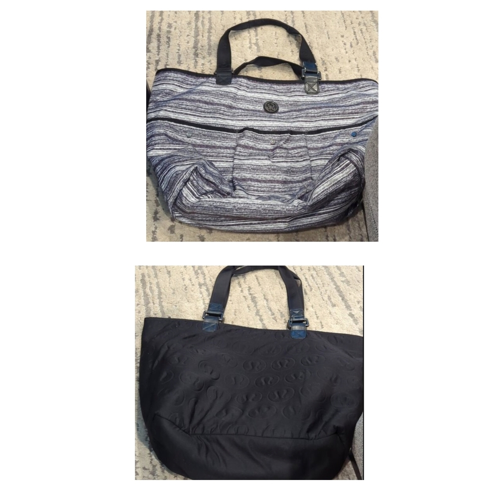 Lululemon REVERSIBLE ex large totally tote tastic bag